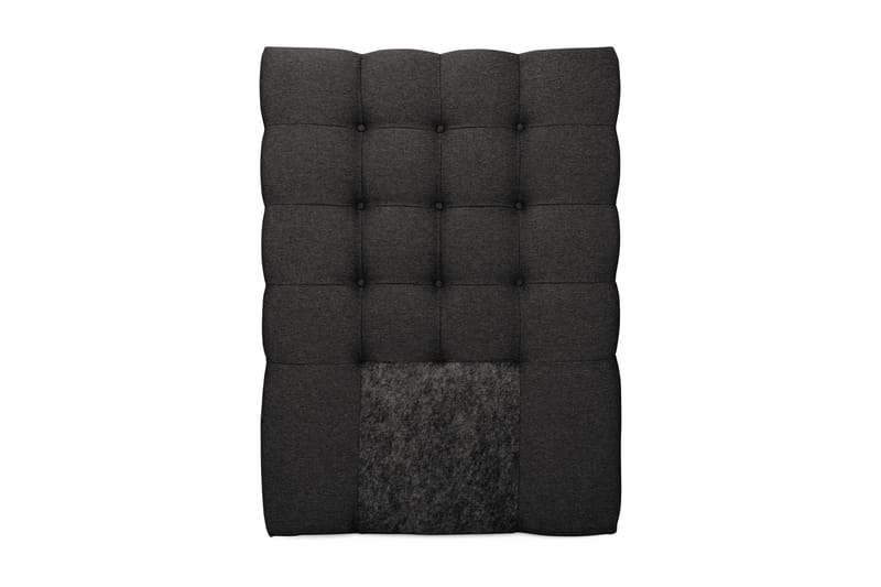 Sänggavel Boxford med Rutor Mörkgrå - 90 cm - Möbler - Säng - Sängtillbehör & sänggavel - Sänggavel