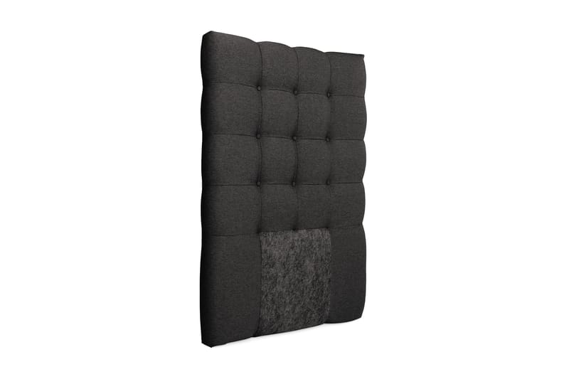Sänggavel Boxford med Rutor Mörkgrå - 90 cm - Möbler - Säng - Sängtillbehör & sänggavel - Sänggavel