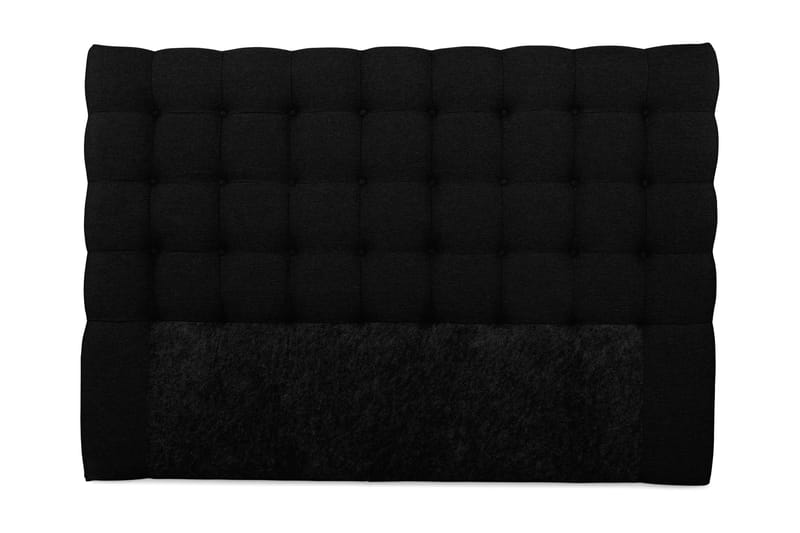 Sänggavel Boxford med Rutor Svart - 180 cm - Möbler - Säng - Sängtillbehör & sänggavel - Sänggavel