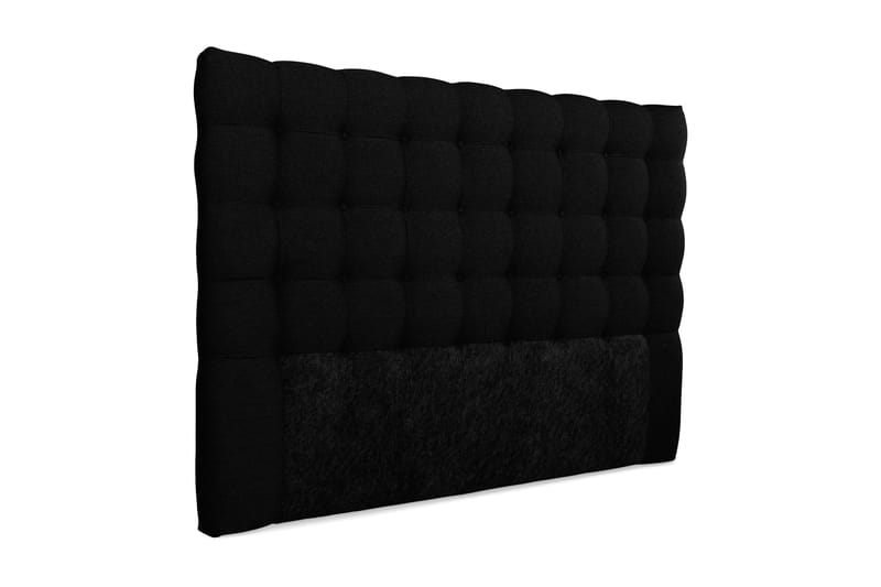 Sänggavel Boxford med Rutor Svart - 180 cm - Möbler - Säng - Sängtillbehör & sänggavel - Sänggavel