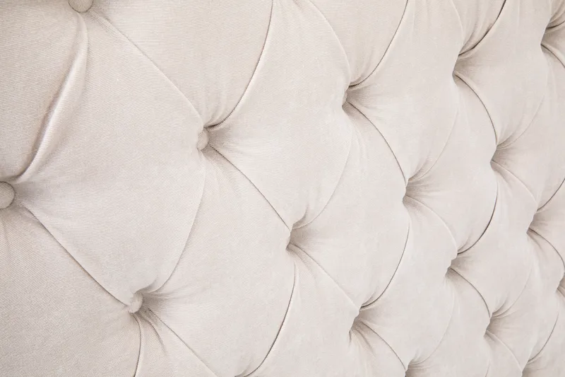 Sänggavel Celine  180 cm Sammet - Beige - Möbler - Säng - Sängtillbehör & sänggavel - Sänggavel