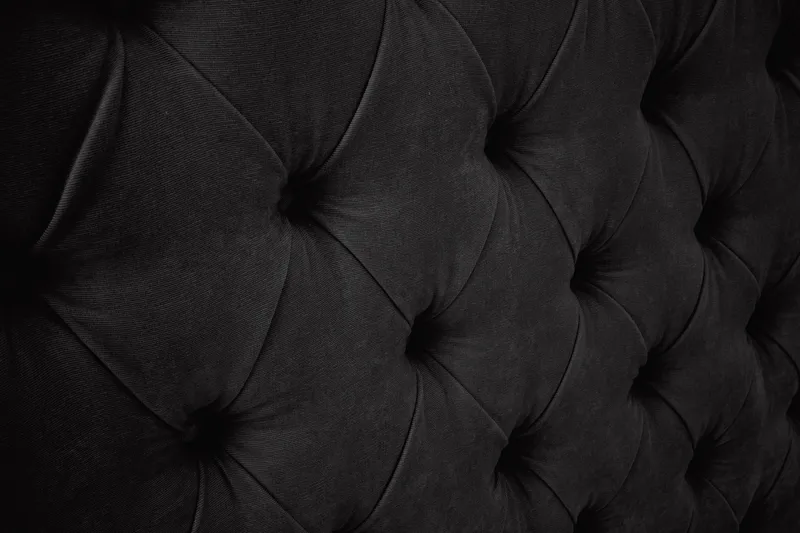 Sänggavel Celine  210 cm Sammet - Svart - Möbler - Säng - Sängtillbehör & sänggavel - Sänggavel