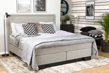 Sänggavel Cesaro 165 cm Rak - Beige - Möbler - Säng - Sängtillbehör & sänggavel - Sänggavel