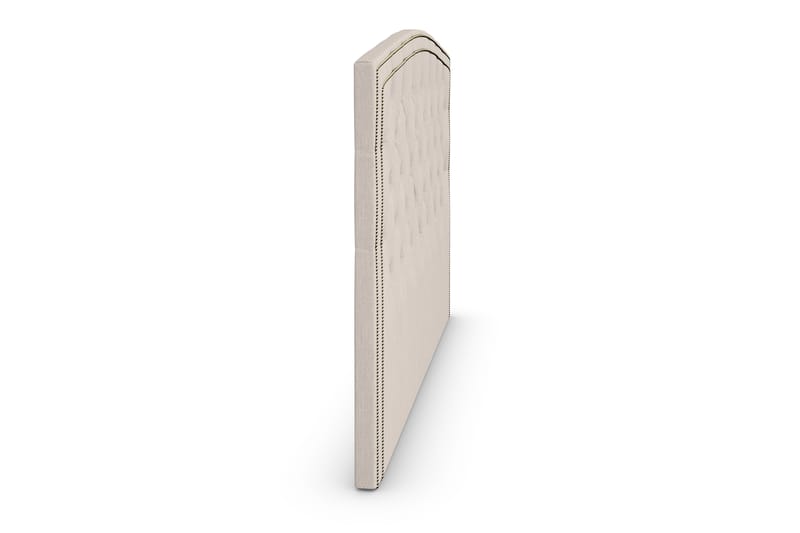 Sänggavel Cesaro 165 cm Svängd - Beige - Sänggavel