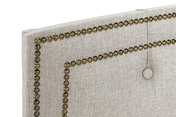 Sänggavel Cesaro 165 cm Svängd - Beige - Möbler - Säng - Sängtillbehör & sänggavel - Sänggavel
