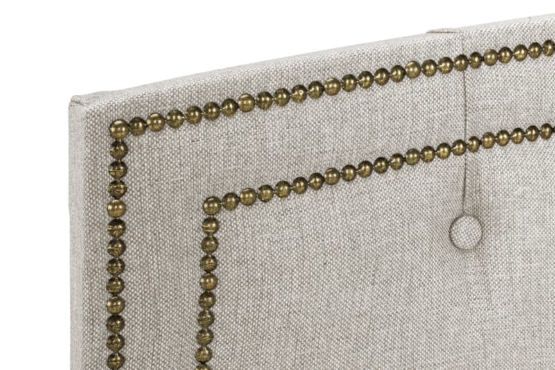 Sänggavel Cesaro 165 cm Svängd - Beige - Möbler - Säng - Sängtillbehör & sänggavel - Sänggavel