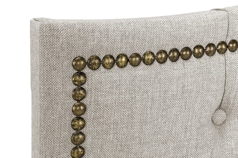 Sänggavel Cesaro 165 cm Toppad - Beige - Möbler - Säng - Sängtillbehör & sänggavel - Sänggavel