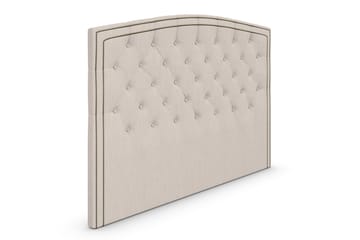 Sänggavel Cesaro 185 cm Svängd - Beige - Möbler - Säng - Sängtillbehör & sänggavel - Sänggavel