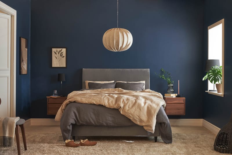 Sänggavel Chilla 140x105 cm - Grå - Möbler - Säng - Sängtillbehör & sänggavel - Sänggavel