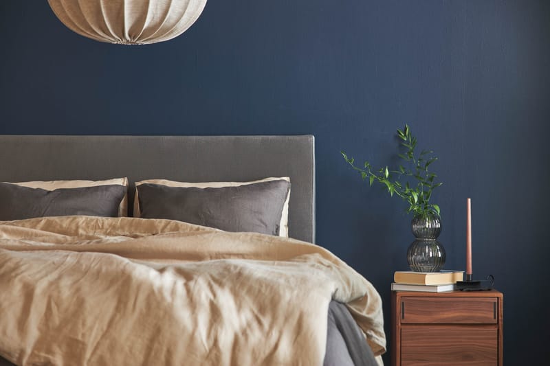 Sänggavel Chilla 140x105 cm - Grå - Möbler - Säng - Sängtillbehör & sänggavel - Sänggavel
