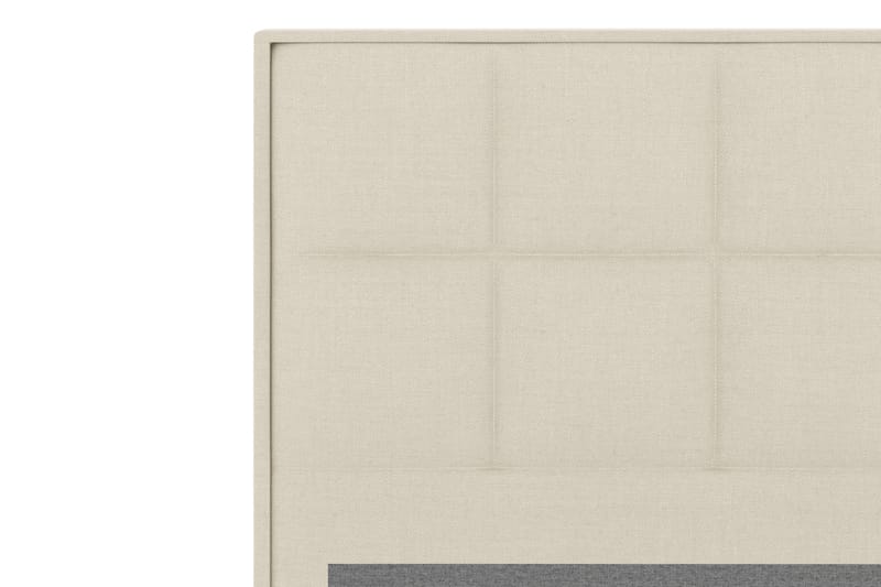 Sänggavel Choice 120 cm Rutig - Beige - Sänggavel