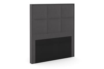 Sänggavel Choice 120 cm Rutig - Mörkgrå - Möbler - Säng - Sängtillbehör & sänggavel - Sänggavel