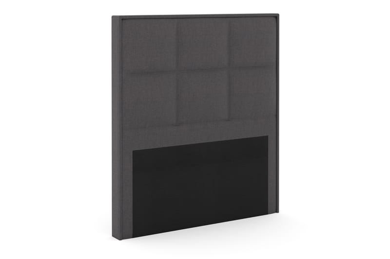 Sänggavel Choice 120 cm Rutig - Mörkgrå - Möbler - Säng - Sängtillbehör & sänggavel - Sänggavel