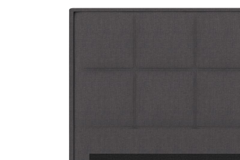 Sänggavel Choice 120 cm Rutig - Mörkgrå - Möbler - Säng - Sängtillbehör & sänggavel - Sänggavel
