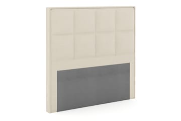 Sänggavel Choice 140 cm Rutig - Beige - Möbler - Säng - Sängtillbehör & sänggavel - Sänggavel