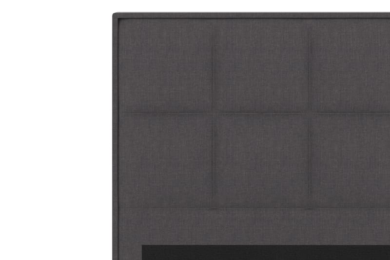 Sänggavel Choice 140 cm Rutig - Mörkgrå - Möbler - Säng - Sängtillbehör & sänggavel - Sänggavel