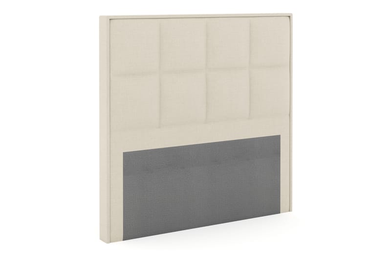 Sänggavel Choice 160 cm Rutig - Beige - Sänggavel