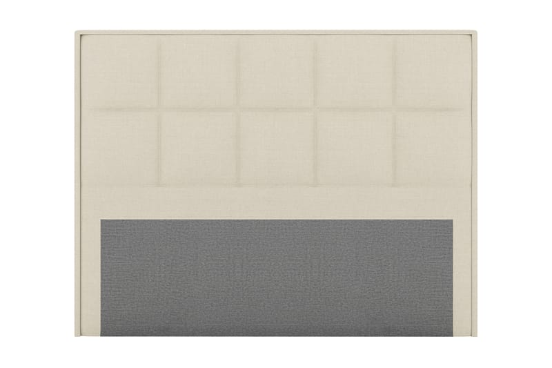 Sänggavel Choice 180 cm Rutig - Beige - Sänggavel