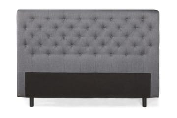 Sänggavel Djuphäftad 180 cm - Mörkgrå - Möbler - Säng - Sängtillbehör & sänggavel - Sänggavel