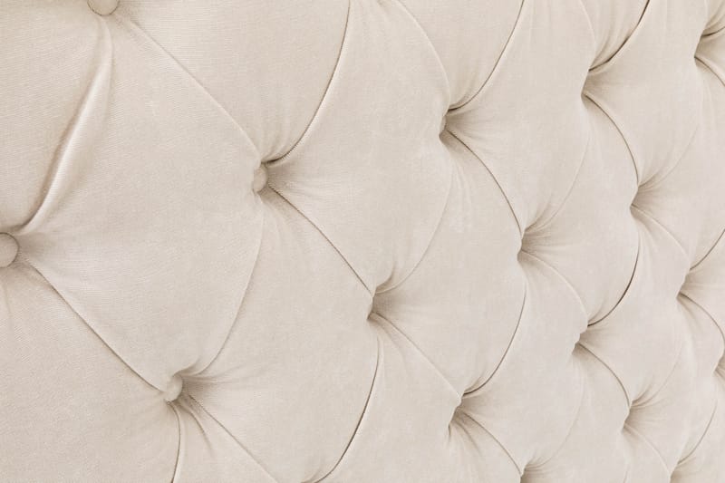 Sänggavel Estelle 105 cm Sammet - Beige - Möbler - Säng - Sängtillbehör & sänggavel - Sänggavel