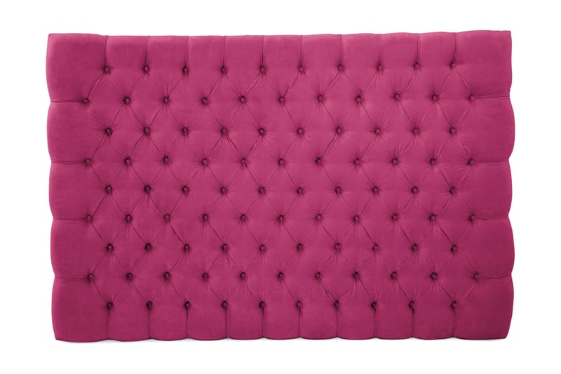 Sänggavel Estelle 210 cm Sammet - Rosa - Möbler - Säng - Sängtillbehör & sänggavel - Sänggavel