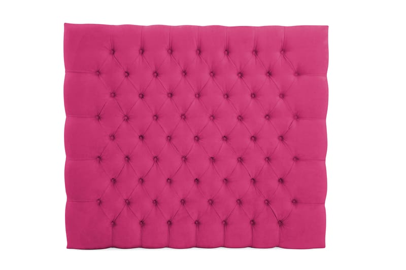 Sänggavel Estelle 90 cm Sammet - Rosa - Möbler - Säng - Sängtillbehör & sänggavel - Sänggavel