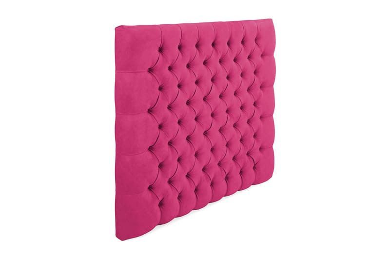 Sänggavel Estelle 90 cm Sammet - Rosa - Möbler - Säng - Sängtillbehör & sänggavel - Sänggavel
