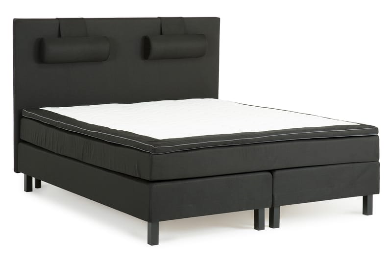 Sänggavel Florens 160 cm Slät - Svart - Sänggavel