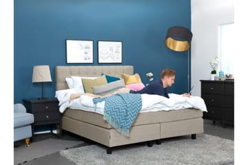 Sänggavel Idolva 160 cm - Beige - Möbler - Säng - Sängtillbehör & sänggavel - Sänggavel