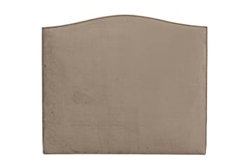 Sänggavel Lagerlund 160 cm - Beige|Sammet - Möbler - Säng - Sängtillbehör & sänggavel - Sänggavel