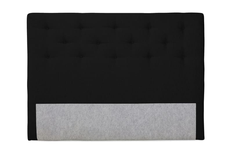 Sänggavel Laze Deluxe 140 cm - Svart - Sänggavel