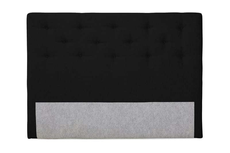 Sänggavel Laze Deluxe 160 cm - Svart - Sänggavel