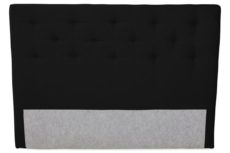 Sänggavel Laze Deluxe 160 cm - Svart - Sänggavel