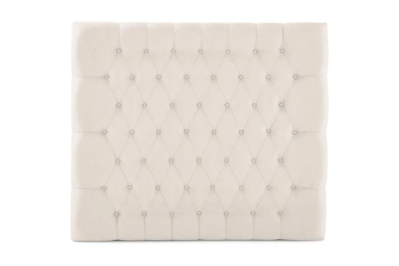 Sänggavel Lucky 120 cm Diamant, Beige