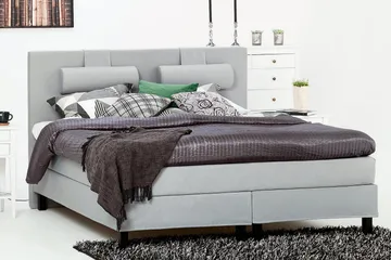 Sänggavel Lucky 150 cm Slät - Mellangrå - Möbler - Säng - Sängtillbehör & sänggavel - Sänggavel