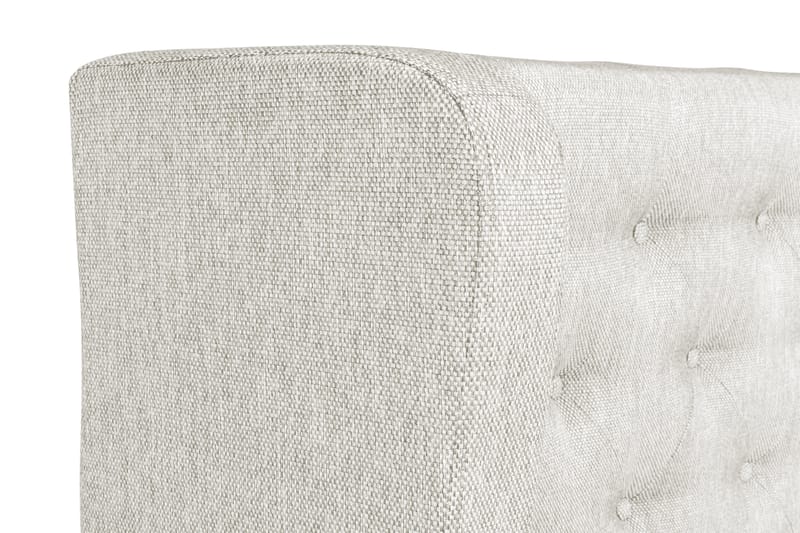 Sänggavel Mist 140 cm med Sidor - Beige - Sänggavel