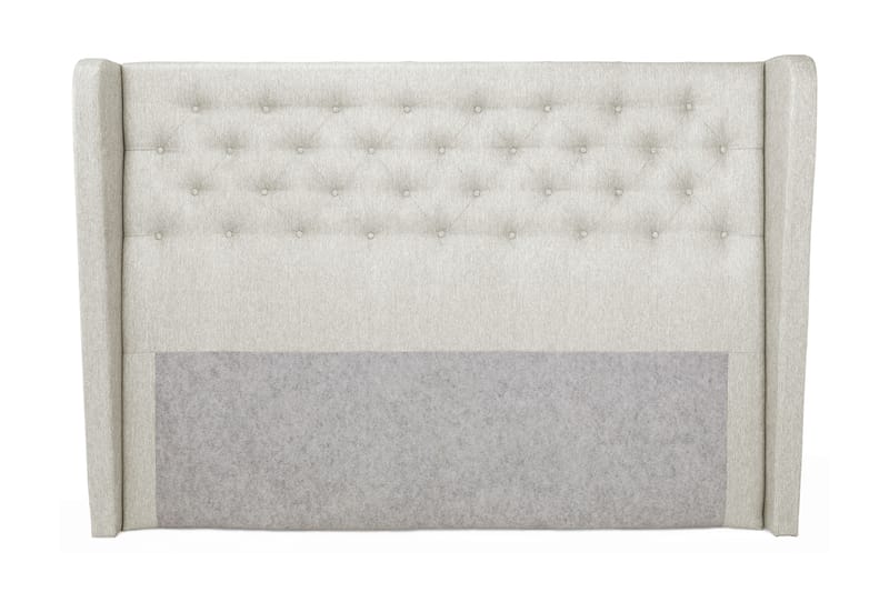 Sänggavel Mist 160 cm med Sidor - Beige - Sänggavel