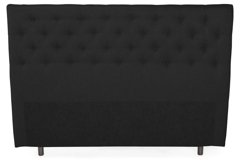 Sänggavel Mist 160 cm - Svart - Möbler - Säng - Sängtillbehör & sänggavel - Sänggavel