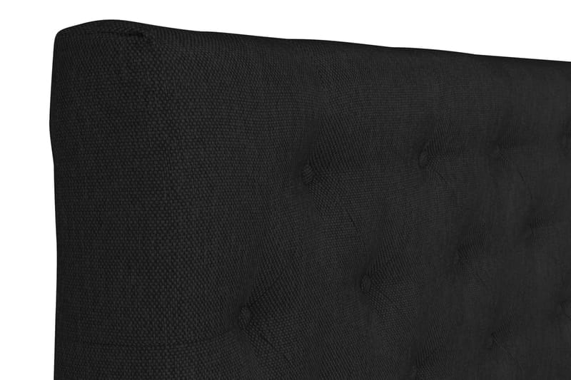 Sänggavel Mist 180 cm - Svart - Sänggavel