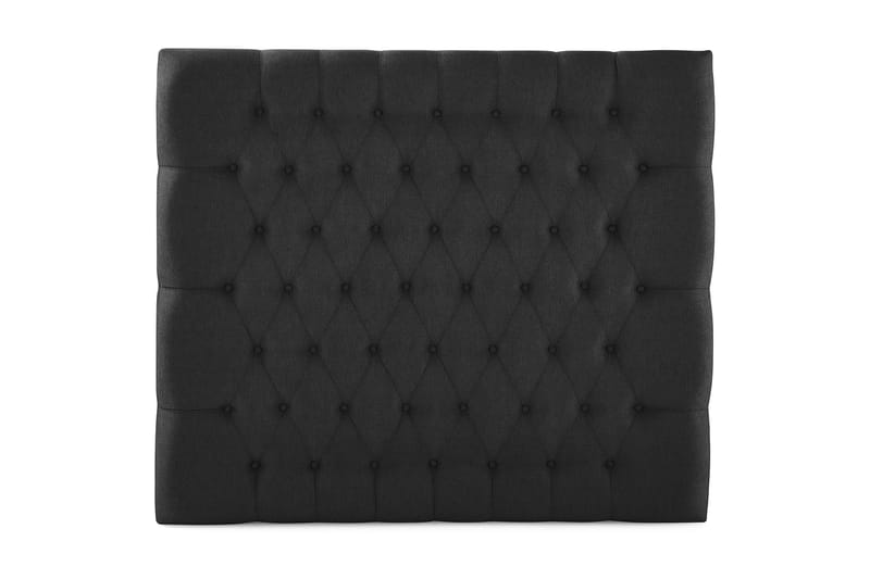 Sänggavel Olivia 120 cm Diamant - Svart|Grå - Möbler - Säng - Sängtillbehör & sänggavel - Sänggavel