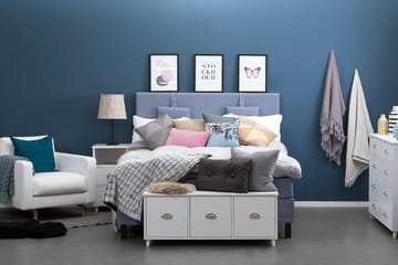 Sänggavel Olivia 150 cm Slät - Mörkblå - Möbler - Säng - Sängtillbehör & sänggavel - Sänggavel
