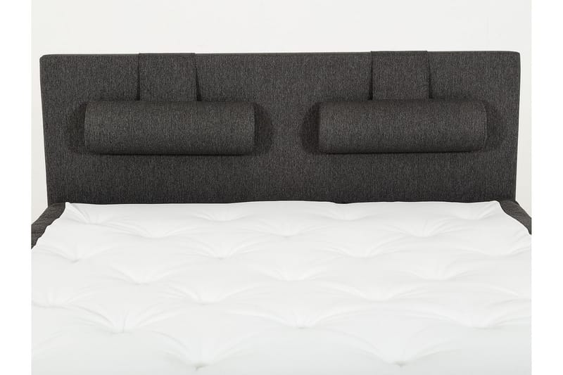 Sänggavel Olivia 150 cm Slät - Svart|Grå - Möbler - Säng - Sängtillbehör & sänggavel - Sänggavel