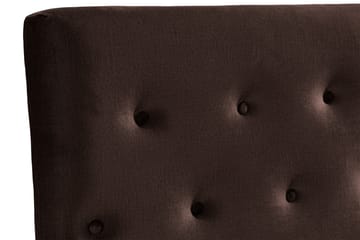 Sänggavel Rebeca 120 cm Button - Brun - Möbler - Säng - Sängtillbehör & sänggavel - Sänggavel