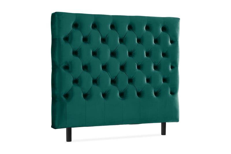 Sänggavel Rebeca 120 cm Djuphäftad - Grön - Möbler - Säng - Sängtillbehör & sänggavel - Sänggavel