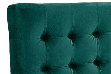 Sänggavel Rebeca 120 cm Square - Grön - Möbler - Säng - Sängtillbehör & sänggavel - Sänggavel