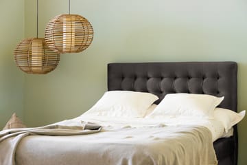 Sänggavel Rebeca 120 cm Square - Mörkgrå - Möbler - Säng - Sängtillbehör & sänggavel - Sänggavel