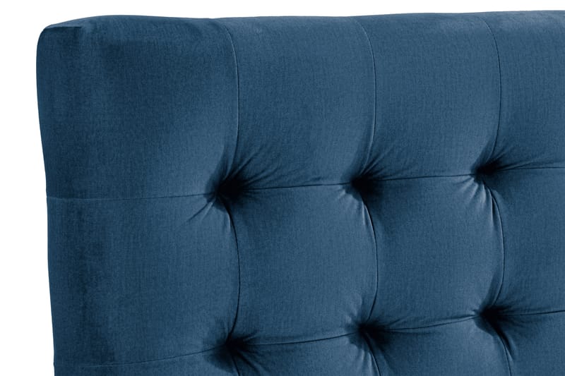 Sänggavel Rebeca 140 cm Square - Blå - Möbler - Säng - Sängtillbehör & sänggavel - Sänggavel