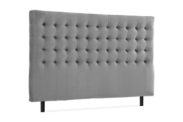 Sänggavel Rebeca 160 cm Square - Grå - Möbler - Säng - Sängtillbehör & sänggavel - Sänggavel