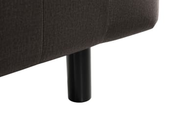 Sänggavel Rebeca 160 cm Square - Mörkgrå - Möbler - Säng - Sängtillbehör & sänggavel - Sänggavel