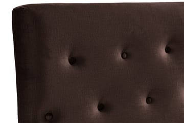 Sänggavel Rebeca 180 cm Button - Brun - Möbler - Säng - Sängtillbehör & sänggavel - Sänggavel